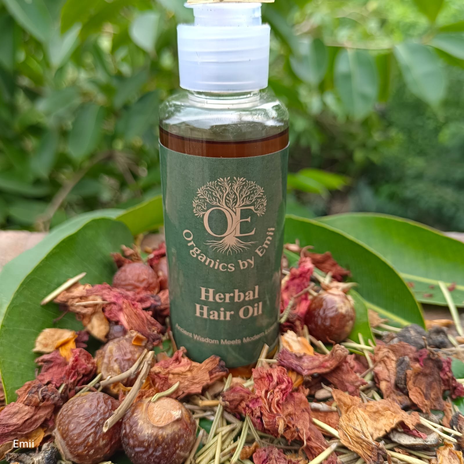 Herbal hair oil
